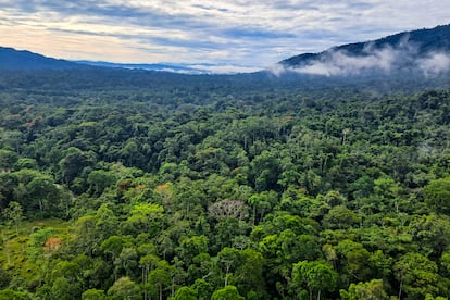 La chaîne de montagnes Talamanca, au Costa Rica. 