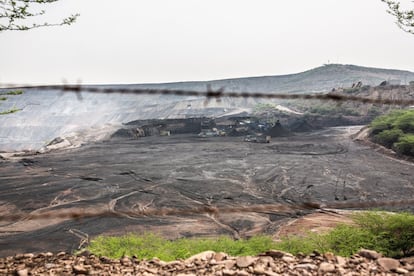 La mine de charbon de Cerrejón, située dans le bassin de la rivière Ranchería, au sud-est du département de La Guajira.