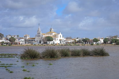 Vue d'El Rocio (Huelva).