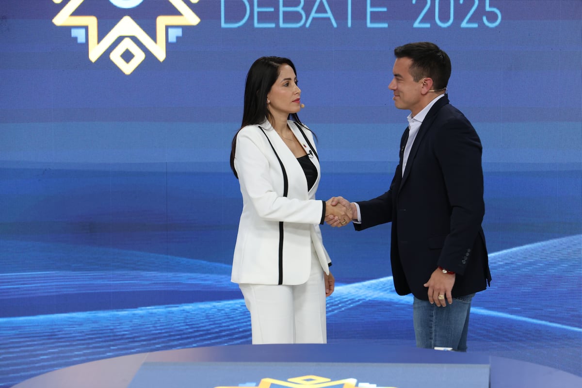 Suivez le débat présidentiel de l'Équateur en direct entre Luisa González et Daniel Noboa