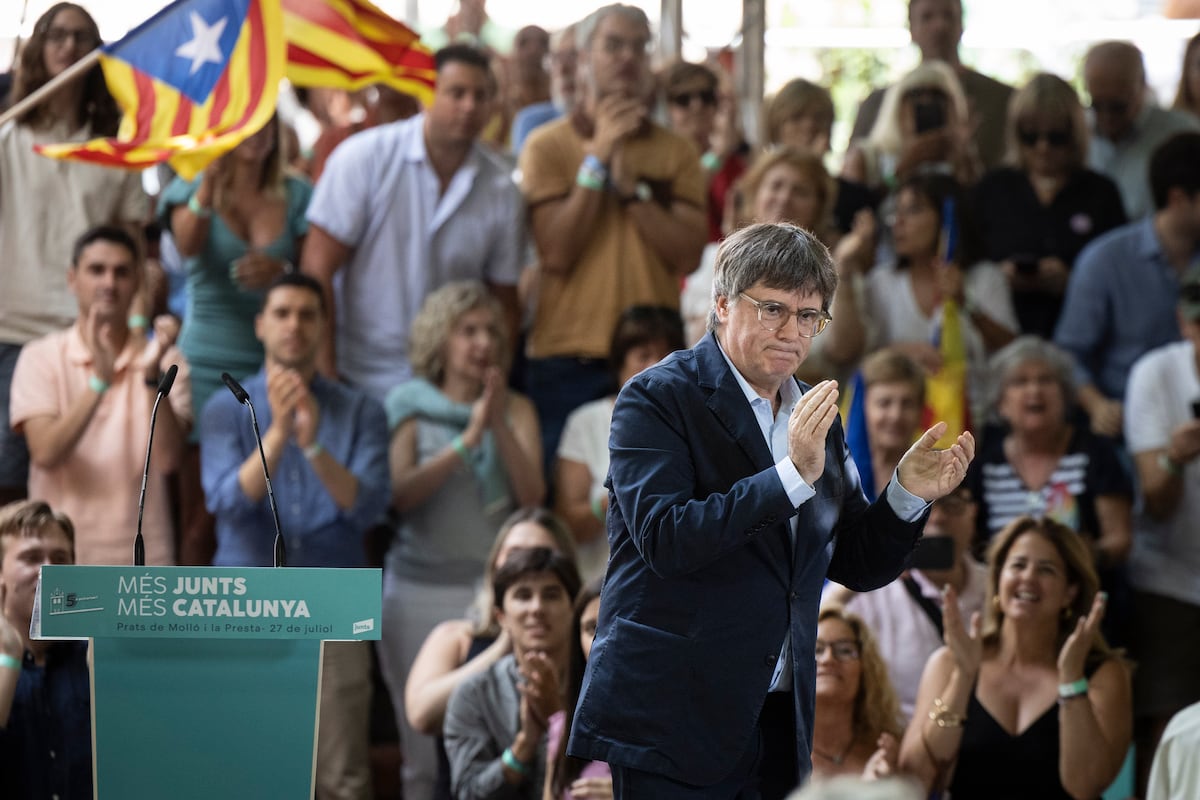 Puigdemont avertit le PSOE de ne pas y donner le vote des juns au Congrès