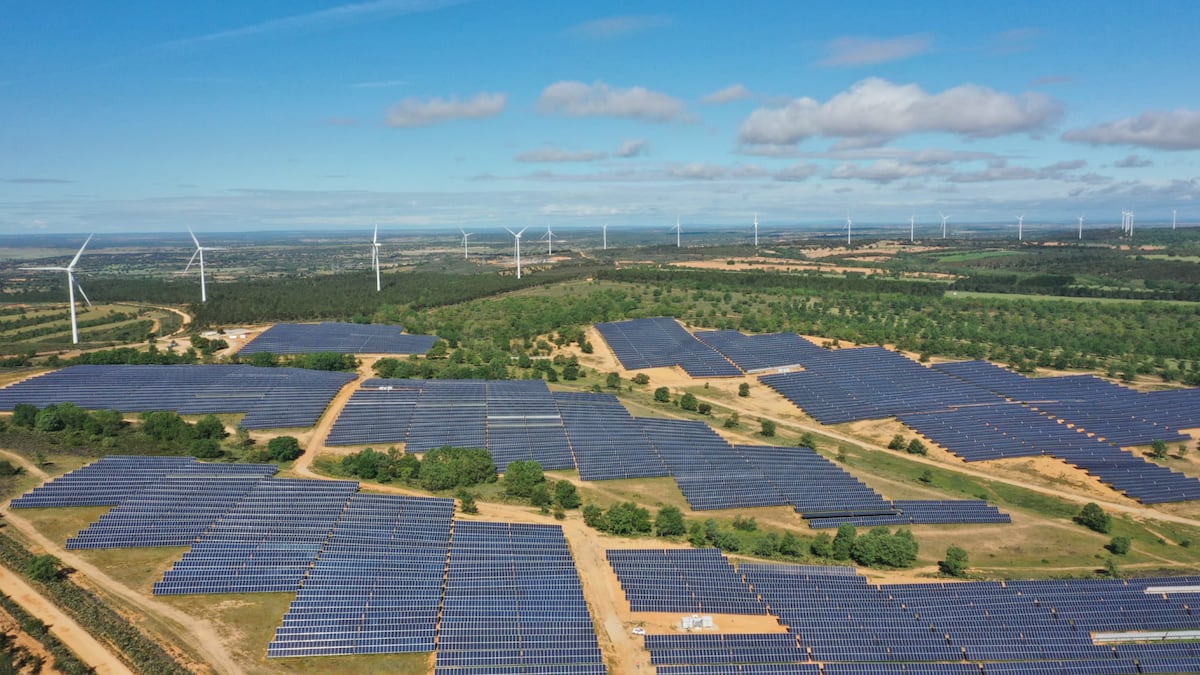 Planta Santiz de Solaria en la provincia de Salamanca, una imagen cedida por la compañía.