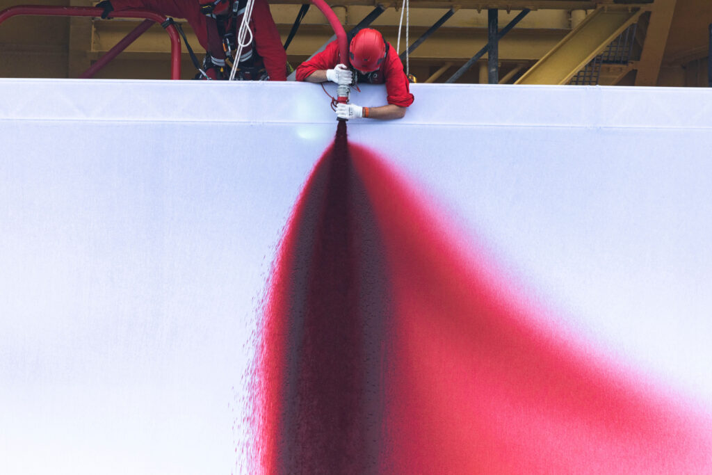 Anish Kapoor Protest Art à Shell's North Sea Platform: Ce que vous devez savoir