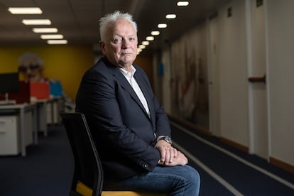 Eddie Wilson, PDG de Ryanair au siège de la société à Madrid