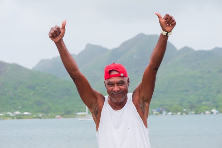 Fly, le gardien des tortues imbriquées sur l'île de Santa Catalina