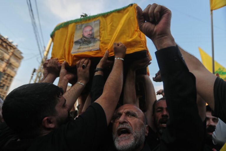 Netanyahu affirme qu’Israël agira au Liban « si nécessaire » et accuse le Hezbollah de « se réarmer »