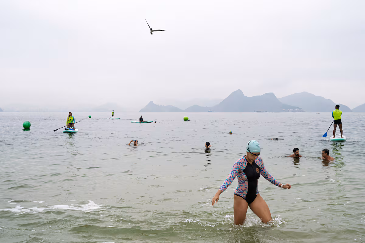 La baie de Rio de Janeiro commence à respirer une décennie après les promesses olympiques de décontamination